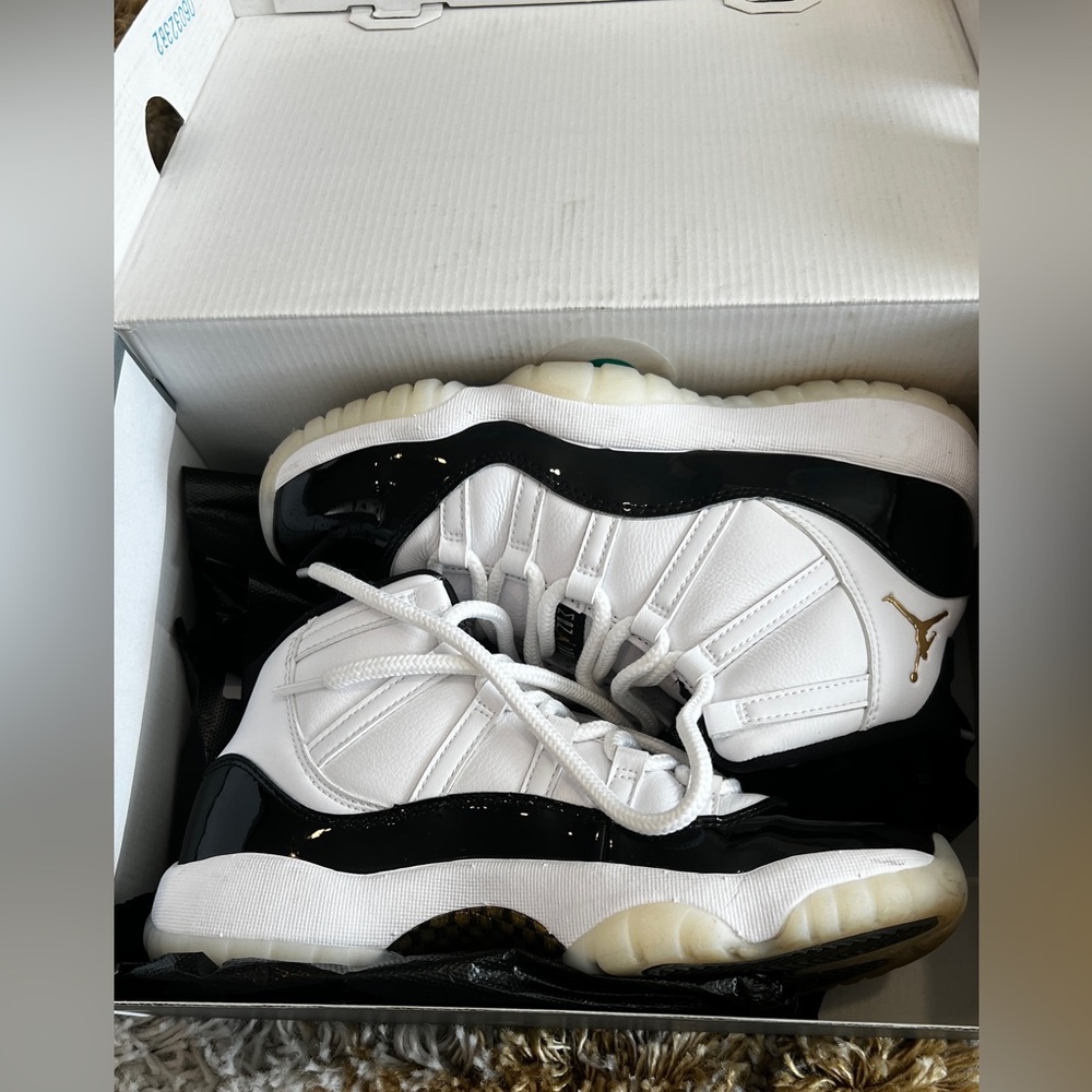 Jordan 11 Gratitude Black & Gold GS 6Y